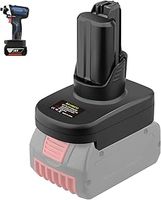 Battery Adapter for Bosch Professional 18V System GBA Li-ion Battery to Work with for Bosch 12V/10.8V Power Tools(Convert 18V Battery to 12V/10.8V Tools)