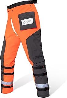 Technical Wrap Chainsaw Chaps by UL Class A 8 Layers Chainsaw Pants Apron Style