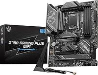 MSI Z790 GAMING PLUS WIFI Motherboard, ATX - Supports Intel 14th, 13th & 12th Gen Core Processors, LGA 1700 - DDR5 Memory Boost 7200+MHz/OC, 1 x PCIe 5.0 x16, 4 x M.2 Gen4, 2.5G LAN, Wi-Fi 6E