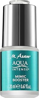 M. Asam AQUA INTENSE Mimic Booster Serum (0.67 Fl Oz) – Facial moisturizer with hyaluronic acid & high-tech peptide for targeted smoothing of expression lines, fragnance-free and vegan