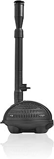 Swell Pond Fountain Pump 950. Fully Submersible with Strainer Cage. 4 Spray Nozzle Head Attachments Included, for Outdoor Garden Decoration, and 3 Year Guarantee