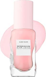 Glow Recipe Pink Juice Hydrating Face Moisturizer for Women & Men - Glass Skin Gel Moisturizer with Hyaluronic Acid & Watermelon - Lightweight, Fast-Absorbing Moisturizer for Dry Skin (25ml)