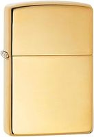 Zippo 204B New Windproof Lighter - Brushed Brass,1 x 3,5 x 5,5 cm