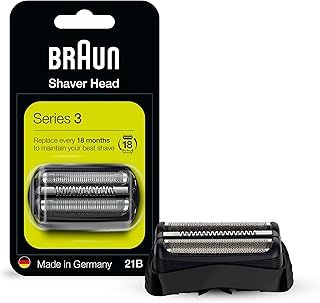 Braun 21B Shaver Replacement Part, Black, Compatible with Models 300s and 310s