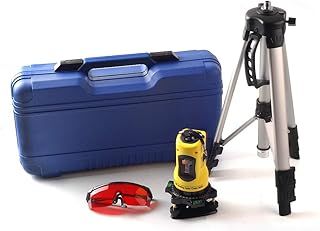 360° Rotary Laser Level,Self-Levelling Cross Line Measuring,Tripod Stand & Case