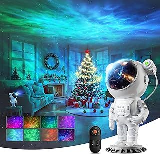 Astronaut Galaxy Projector Starry Night Light, Astronaut Light Projector with Nebula, Space Star Projector with Timer & Remote Contro, Room Decor Aesthetic Best Gift for Children & Adults
