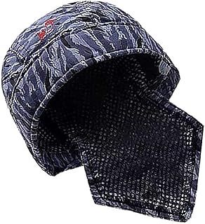 POFET Welding Welder Protective Hat Cap Scarf Welder Flame Retardant Cotton Helmet, 1pcs (HGFS)