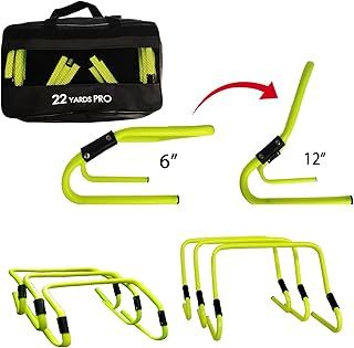 Training Agility Hurdles [6 PACK] - 6", 12" Adjustable Height UK