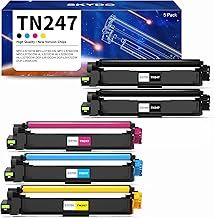 Skydo TN247 Toner Cartridge TN 243CMYK Toner Value Pack, Compatible for Brother DCP-L3550CDW HL-L3230CDW DCP-L3510CDW MFC-L3710CW HL-L3210CW MFC-L3750CDW MFC-L3770CDW HL-L3270CDW Printer (5-Pack)