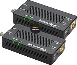 ScreenBeam MoCA 2.5 Network Adapter for Higher Speed Internet, Ethernet Over Coax - Starter Kit (Model: ECB6250K02)
