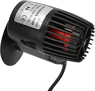 Aquarium Wave Maker Circulation Pump, Wave Pump 360 Degree Adjustable 3 in 1 Wear Resistant Prevent Reversal UK Plug 220V for Fish Tanks (ZY-100M)