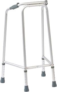 NRS Healthcare Ultra Narrow Walking Frame N81712 Adjustable Height - Large (Eligible for VAT relief in the UK)