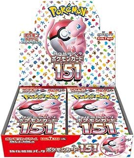 Pokemon Card Game Scarlet & Violet Enhanced Expansion Pack Pokemon Card 151" Box (Japanese), 4521329346038, White