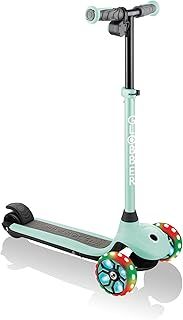 Globber E Motion 4 Plus - 3 Wheel Electric kids Scooter - from 6 Years Plus - Dual Braking System - 2 Year Warranty