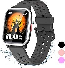 Fitness Tracker Watch for Kids, SOPPY Activity Tracker, Smart Watch with Games, Pedometer, Heart Rate & Sleep Monitor, Stopwatch, IP68 Waterproof Sport Watch, Great Gifts for Boys Girls Teens