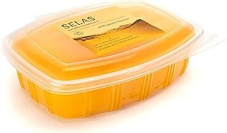 Peach Paraffin Wax Bath 1.300 ml (980 g) Selas for Aesthetic Treatment of Hands and Feet. Paraffin Wax Bath, moisturizing Paraffin Bath