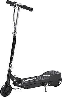 HOMCOM Kids Folding Electric Scooter, 120W Children E Scooter with Adjustable Height and PU Wheels, Ride on Toy Suitable for 7 to 14 yrs