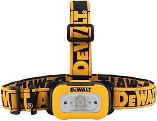 DEWALT Headlamp for Jobsite, 200 Lumen (DWHT81424), Yellow