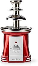 NEDIS FCCF100FRD Chocolate Fontains, 90 W, Red