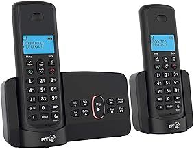BT Home Phone with Nuisance Call Blocking and Answer Machine (Twin Handset Pack)