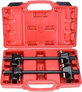 FreeTec 2pc Coil Spring Compressor For MacPherson Struts Shock Absorber Car Garage Tool