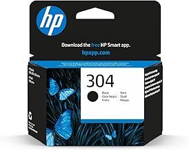 HP N9K06AE 304 Original Ink Cartridge, Black, (Pack of 1)