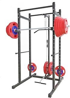 Strongway® Multi-Gym Power Cage Squat Rack Power Rack Weight Lifting Home Gym Fitness