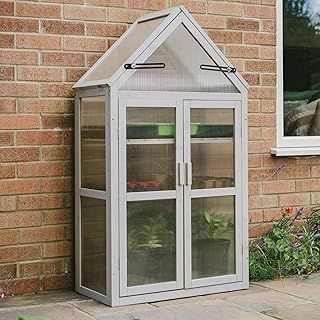 70200425 Grow House, Dove Grey, 132 x 70.5 x 41 cm