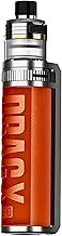 VOOPOO Drag X Pro Vape Kit - [Requires Single 18650/21700 Battery - Sold Separately] 100w, Button Activated, Sub-ohm Pod Kit, DTL Vaping, Variable Wattage, Smart Mode, No Nicotine (California Orange)