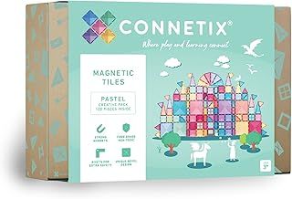 CONNETIX Pastel Creative Pack, 120 Pieces