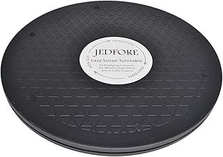 Multi-use Heavy Duty 360° Rotating Swivel Stand Turntable with Steel Ball Bearings for Big Screen TV Computer Monitor Lazy Susan (12 Inches)