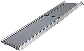 PetSafe Happy Ride Telescoping Dog Ramp - Portable Lightweight Pet Ramp - Ideal for Cars, Trucks and 4X4s, Durable Aluminium Frame Supports Up to 180 kg, Side Rails and High-traction Surface Design
