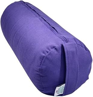 Yoga Bolster Filled with Organic Buckwheat Hulls - Deluxe