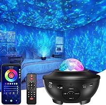 Star Projector – Galaxy Projector for Bedroom – LED Night Light Projector with Bluetooth Speaker, Remote, App Control – Room Decor Gifts for Kids Adults