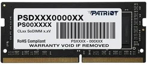 Patriot Signature Series DDR4 32GB (1 x 32GB) 3200MHz SODIMM Single