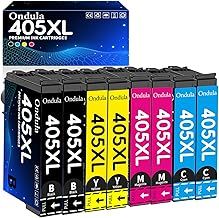 405XL Ink Cartridges Multipack Compatible for Epson 405 XL Ink Cartridges for WorkForce Pro WF-4820 WF-3820 WF-7830 WF-7840 WF-7310 WF-4830 WF4820 WF7310 WF4830 WF4825, 8-Pack