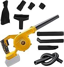Cordless Leaf Blower for Dewalt 18V 20V Max Battery, Brushless Handheld Electric Blower 100CFM 110MPH Powerful for Construction Home Garden Lawn Care (Tool Only, No battery)