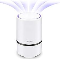 JINPUS Air Purifier Air Cleaner for home with True HEPA Filter, Portable Air Purifiers, Air Ionizer Remove Dust, Pollen, Smoke, Odors with 5 V 1.5 M USB Cable