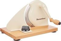 Zassenhaus 072082 Brotschneidemaschine Classic Bread Slicer, Stainless Steel, Cream