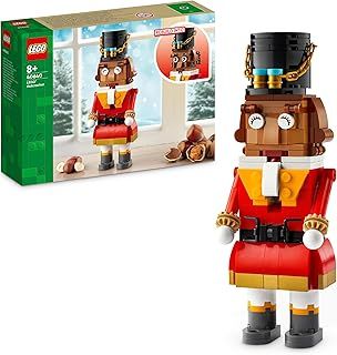 LEGO Creator Nutcracker Figure Festive Building Toy Set for 8 Plus Year Old Boys and Girls, Stocking Filler or Christmas Decoration for Home Decor, Gift for Kids Who Love Independent Play 40640