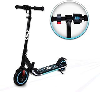X1 Kids Children's Electric Scooter | 150W Motor, LED Rainbow Lights, Foldable & Adjustable Handlebar | Scooter for Kids Ages 6-12 | Up to 9.9 MPH, Safe Ride, Bluetooth