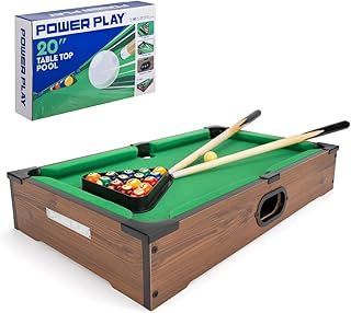 Power Play Table Top Pool Game, 20 Inch
