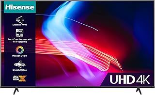 Hisense 65 Inch VIDAA Smart TV 65A6KTUK - Dolby Vision, Pixel Tuning, Voice Remote, Share to TV, and Youtube, Freeview Play, Netflix and Disney (2023 Model), Black