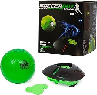 Soccer Bot Smart Ball, Indoor Football Robot Trainer, Single or Multiplayer, for Children from 6 Years, MR100