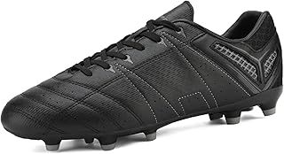 DREAM PAIRS Men's Outdoor Athletes Cleats Football Boots Soccer Shoes Sneakers and Teen Training