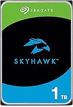 Seagate Skyhawk 1 TB, Video Internal Hard HDD – 3.5", SATA 6Gb/s, 256MB Cache, for DVR NVR Security Camera System, with in-house Rescue Services, FFp (ST1000VX013)