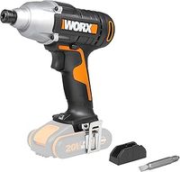 WORX WX291.9 Cordless Impact Driver, Bare Unit, Black, 18V (20V Max)