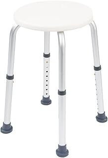 NRS Healthcare L97718 Height Adjustable Round Shower Stool