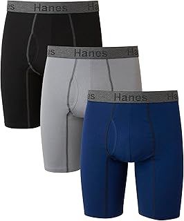 Hanes Men's Boxer Briefs (Pack of 3)