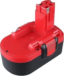 MANUFER 18V 4.0Ah PSR18 batteryfor Bosch Replacement NI-MH Battery GSR18 2607335277 2607335535 2607335227 2607335536 BAT025 BAT038 BAT040 BAT041 BAT180 for Bosch Batter (1Pack)